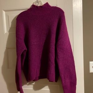 Mock neck sweater,size XL